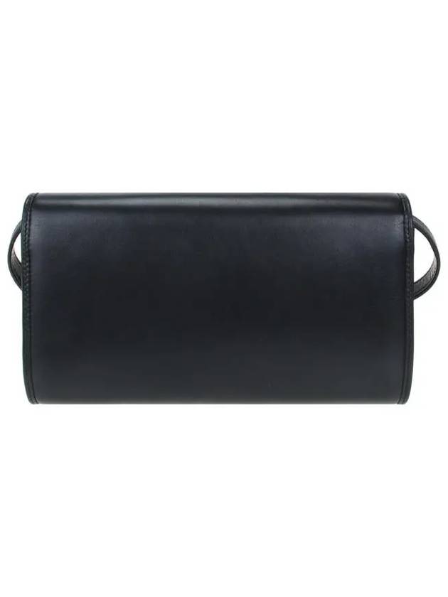 Interlocking GG Leather Small Shoulder Bag Black - GUCCI - BALAAN 5