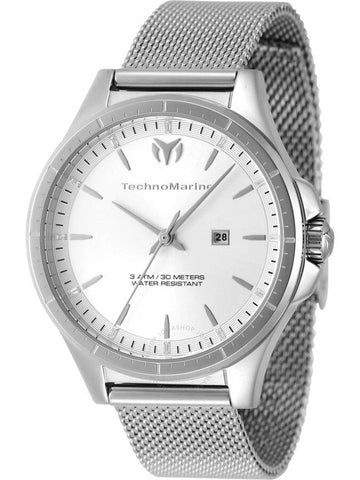 Technomarine MoonSun Date Quartz Silver Dial Ladies Watch TM-822032 - TECHNOMARINE - BALAAN 1