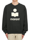 Mikoy Logo Print Sweatshirt Black - ISABEL MARANT - BALAAN 2