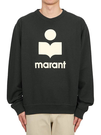 Mikoy Logo Print Sweatshirt Black - ISABEL MARANT - BALAAN 2