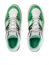 Men's Basket Low Top Sneakers Green - GUCCI - BALAAN 7