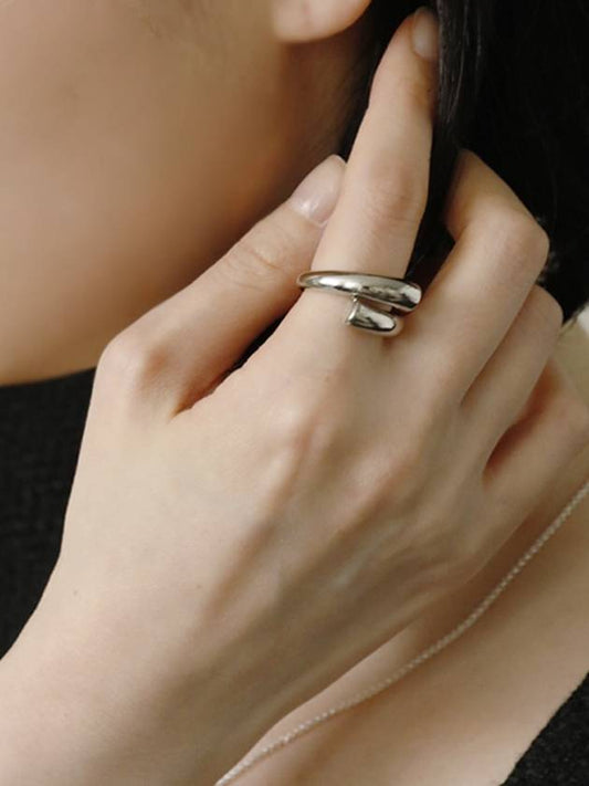 Simple Line Bold Ring Simple Line Bold Ring - SOSOO - BALAAN 1