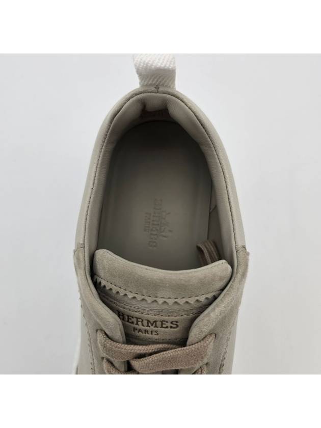 Bouncing Low Top Sneakers Beige - HERMES - BALAAN 5