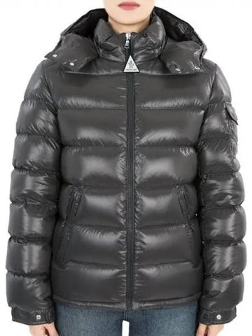 Kids NEW MAYA down padded jacket dark gray 1A12520 68950 918 12 14A adult wearable 1064877 - MONCLER - BALAAN 1