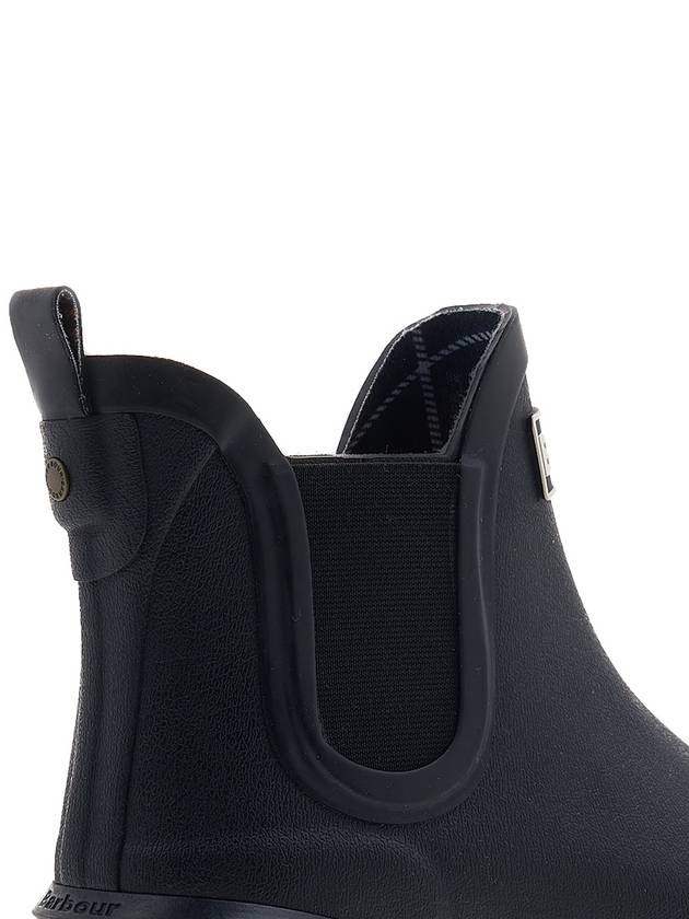 Wilton Wellington Chelsea Rain Boots Black - BARBOUR - BALAAN 11