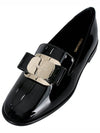 New Vara Plate Loafers Black - SALVATORE FERRAGAMO - BALAAN 8