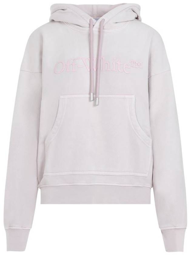 Laundry logo embroidery hoodie OWBB061S24FLE0023636 - OFF WHITE - BALAAN 2