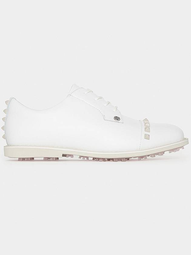 Studded Cap Toe Gallivanter Golf Shoes White - G/FORE - BALAAN 1