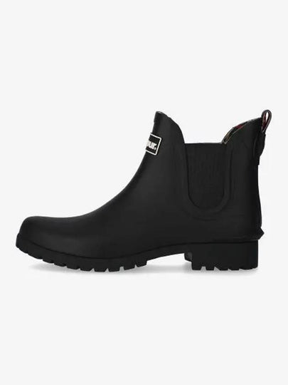 Wilton Wellington Chelsea Rain Boots Black - BARBOUR - BALAAN 2