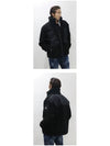 Jimbo Eco Shearling Fleece Zip-Up Jacket Black - MOOSE KNUCKLES - BALAAN 6