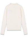 Women s Knit Sweater Signature PK White MCFW24KN21WH - MACKY - BALAAN 3