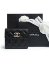 PINS half wallet gold plated full set - CHANEL - BALAAN 1