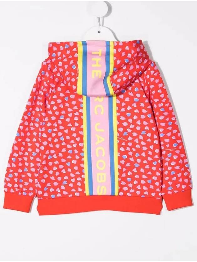 Kids Logo Heart Hooded Zip up Multi W15598 407 - MARC JACOBS - BALAAN 3