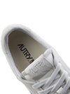 Dallas White Tab Leather Low Top Sneakers White - AUTRY - BALAAN 8