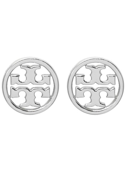 Miller Stud Earrings Silver - TORY BURCH - BALAAN 2