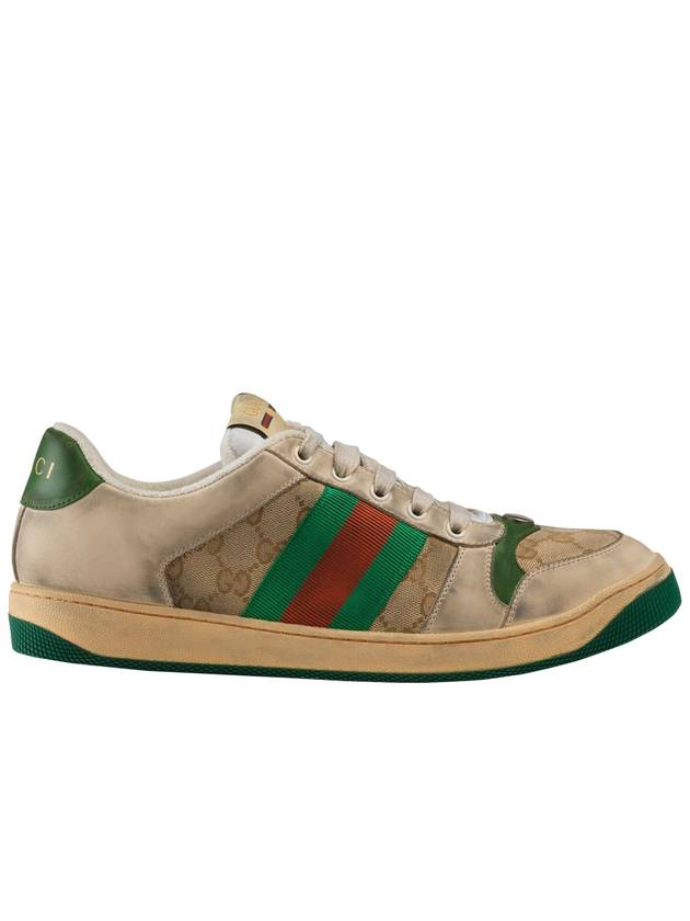 GG Screener Canvas Low-Top Sneakers - GUCCI - BALAAN 2