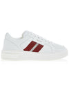 Moony Leather Low Top Sneakers White - BALLY - BALAAN 3