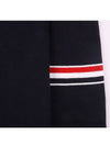 Men's Milan Stitch Armband Crew Neck Knit Top Navy - THOM BROWNE - BALAAN 4