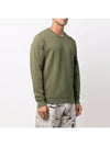 Men's Light Fleece Lens Wappen Sweatshirt Khaki - CP COMPANY - BALAAN 4