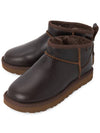 Classic Ultra Mini Leather Middle Boots Ironwood - UGG - BALAAN 2