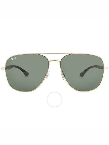 Ray Ban Green Square Unisex Sunglasses RB3683 001/31 59 - RAY-BAN - BALAAN 1