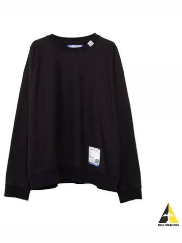 Maison Mihara Yasuhiro Logo Patch Sweatshirt Black I09PO542 - MAISON MIHARA YASUHIRO - BALAAN 1