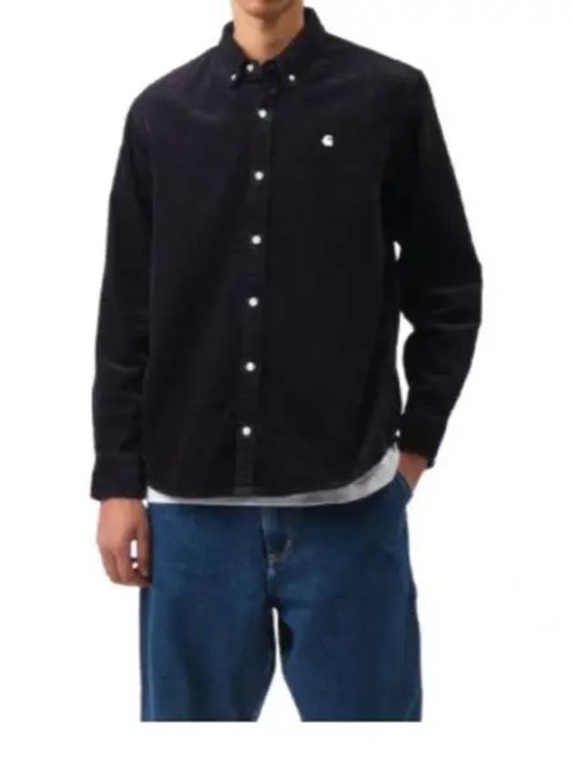 Madison Cord Long Sleeve Shirt Navy - CARHARTT WIP - BALAAN 2