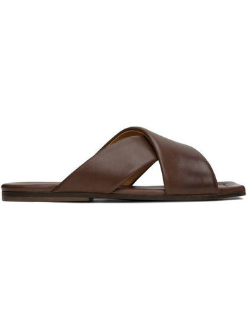 cross leather slippers - MARSELL - BALAAN 1