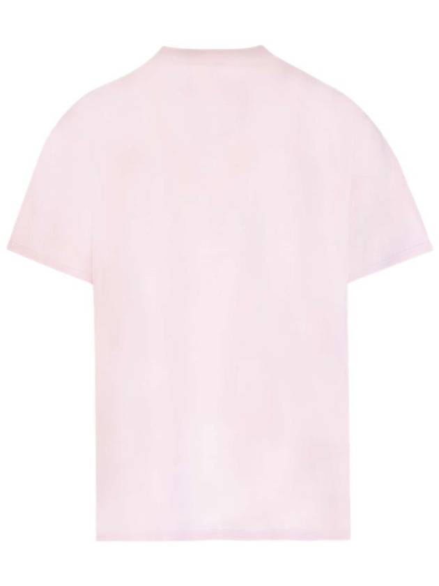 short sleeve t-shirt pink - BURBERRY - BALAAN 3