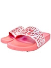 Jeanne Logo Print Slippers Pink - MONCLER - BALAAN 5