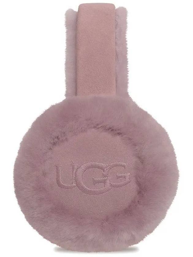 Sheepskin Embroidery Earmuffs Asian Rose - UGG - BALAAN 1