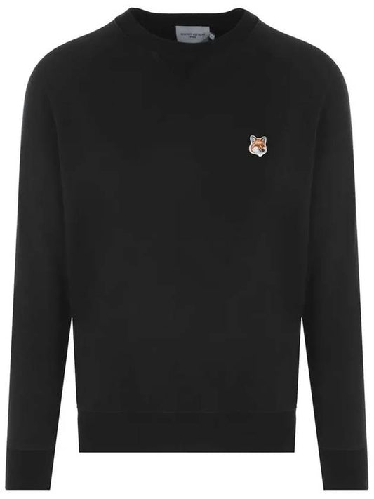 Fox Head Patch Classic Sweatshirt Black - MAISON KITSUNE - BALAAN 2