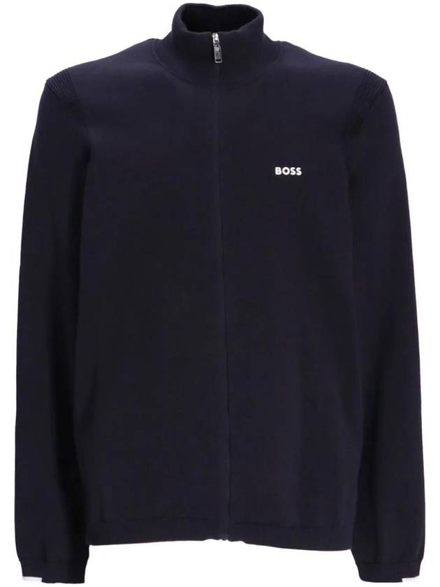 Ever X Full Zip-Up Jacket Navy - HUGO BOSS - BALAAN 1