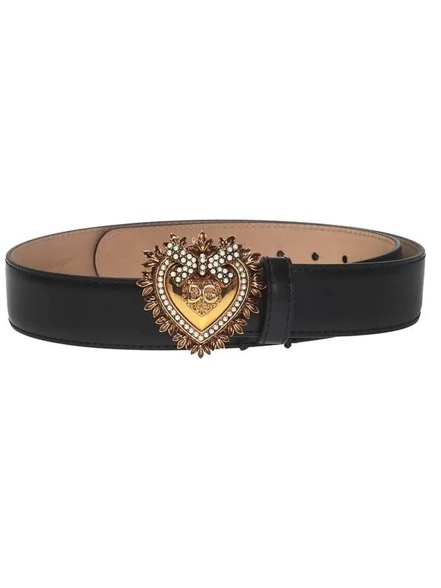 Devotion Belt Black - DOLCE&GABBANA - BALAAN 1