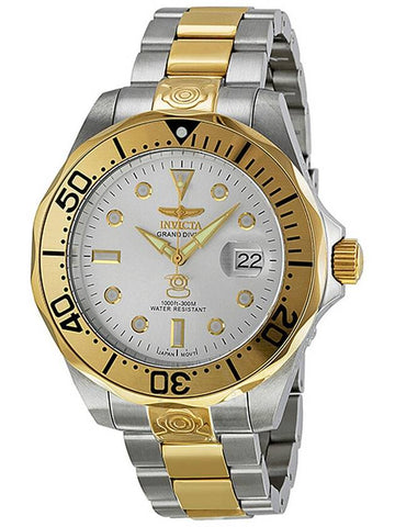 Invicta Pro Diver Grand Diver Automatic Silver Dial Men's Watch 3050 - INVICTA - BALAAN 1