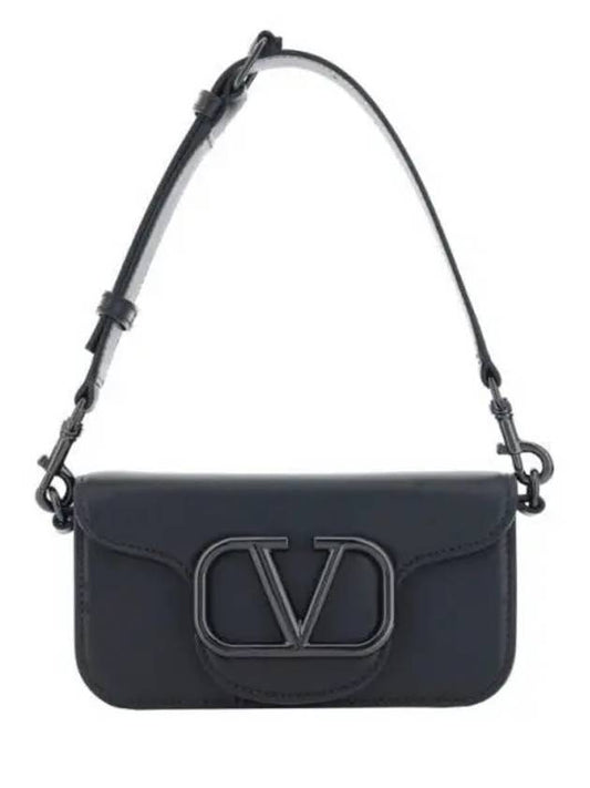 5Y0B0B63 VTQ 0NO 5Y2B0B63 Mini Rocco Calfskin Crossbody Bag - VALENTINO - BALAAN 1