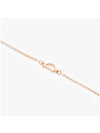 20087227 Margherita three circle 18K pink gold necklace - DAMIANI - BALAAN 6