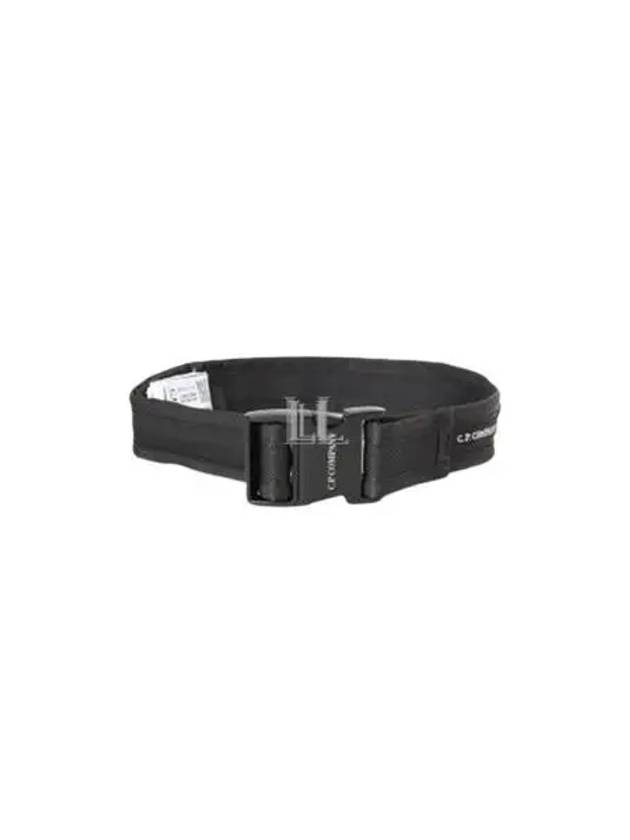 Herringbone Tape Belt Black - CP COMPANY - BALAAN 2