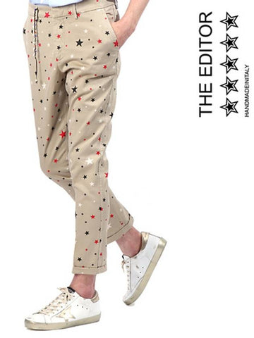 Editor 3370 1 5433 23 Star pattern 9 4 pants - THE EDITOR - BALAAN 1