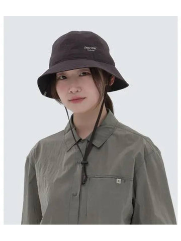 Taslan 6 Panel Bucket Hat Dark Charcoal S24SUFBH11 - SNOW PEAK - BALAAN 1