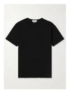 Classic Short Sleeve T Shirt Black 801474YB2FT1000 - SAINT LAURENT - BALAAN 2