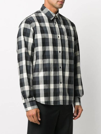 check buttoned shirt - KENZO - BALAAN 2