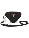 Re-Nylon Mini Pouch Bag Black - PRADA - BALAAN 2