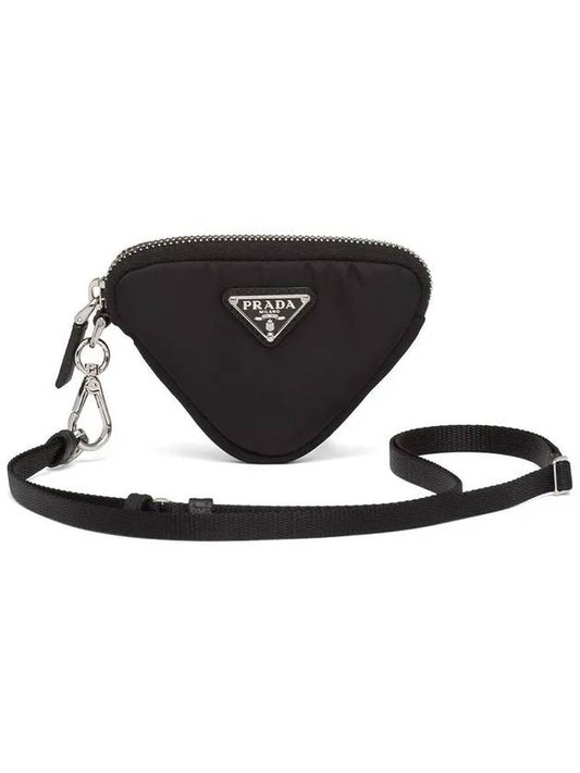 Re-Nylon Mini Pouch Bag Black - PRADA - BALAAN 2