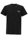 Raymond Short Sleeve T-shirt Black - A.P.C. - BALAAN 2