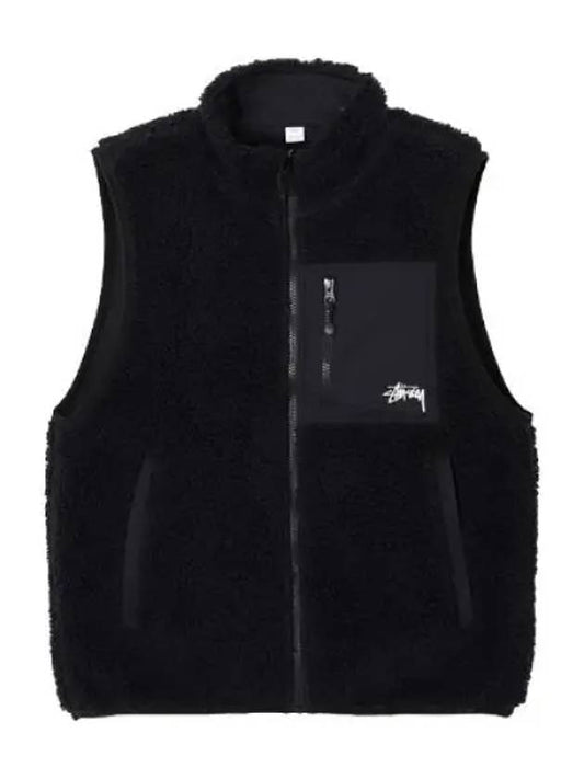 Sherpa Reversible Vest Men s - STUSSY - BALAAN 1