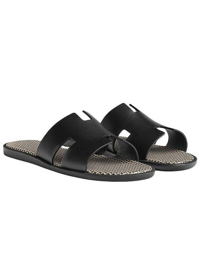 Izmir Sandals Noir - HERMES - BALAAN 2