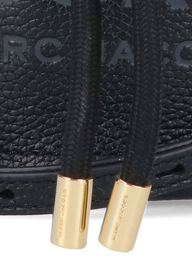 Micro Leather Mini Bucket Bag Black - MARC JACOBS - BALAAN 5