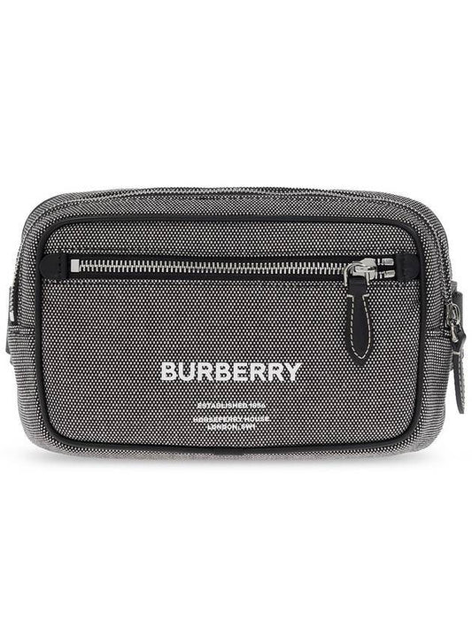 Horseferry Waist Belt Bag Grey - BURBERRY - BALAAN 1