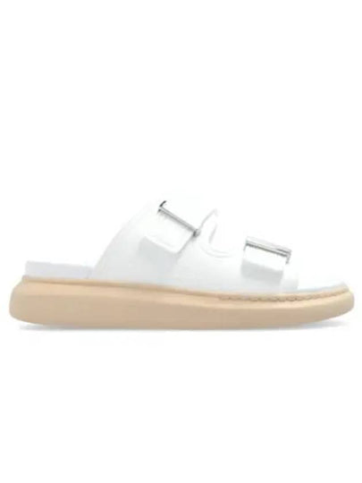 Logo Slippers White - ALEXANDER MCQUEEN - BALAAN 2